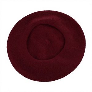 Chapeau béret en laine pour femme, style rétro, en polaire, pour l'hiver, décontracté, pour les fêtes et les voyages, chapeau tendance pour femme - Product Image 3