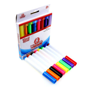 Stz — ensemble <span class=keywords><strong>de</strong></span> stylos marqueurs 8 couleurs, Non toxique, délavé, stylo d'aquarelle, pour peinture sur vêtements - Product Image 2