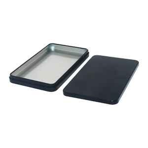 Venta al por mayor de regalos rectangulares personalizados caja de lata de metal caja de dulces menta tarro niño juguete negocios tarjetas de crédito contenedor de embalaje - Product Image 5