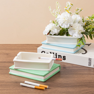 <span class=keywords><strong>Cendrier</strong></span> en porcelaine pour cigarettes et cigares avec logo personnalisé <span class=keywords><strong>Cendrier</strong></span> en céramique personnalisé comme cadeaux promotionnels - Product Image 3