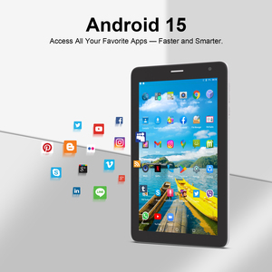 Tablette C Idea Factory Price ODM/OEM, tablette PC professionnelle 7 pouces Android, 8 Go de RAM, 256 Go de ROM, utilisation professionnelle et de divertissement, blanche - Product Image 3