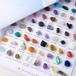 Set de 72 Piezas de Cristales Naturales para Estudio de Geología, Kit de Identificación de Minerales, Regalos Educativos de <span class=keywords><strong>Ciencias</strong></span> de la Tierra - Product Image 4