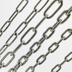 HIGH POLISHED 304/316 STAINLESS STEEL DIN 763 <strong>LONG</strong> <strong>LINK</strong> <strong>CHAIN</strong> - Product Image 1