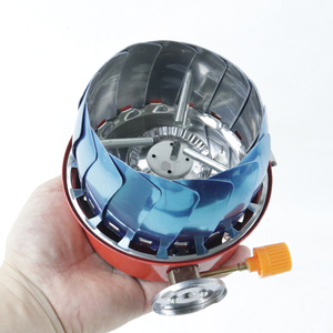 Réchaud à <span class=keywords><strong>Gaz</strong></span> Butane Mini Portable Léger Coupe-Vent Métallique Pliant pour <span class=keywords><strong>Camping</strong></span> et Voyage en Extérieur - Product Image 5