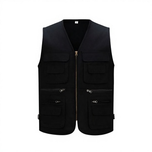 سترة عمل رجالية متعددة الجيوب من القطن 100٪، متينة وقابلة للتنفس - Product Image 5