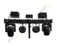 Dual-Head 100W Zoom Moving Head Gig Bar Light 5-in-1 LED Spot Par Strobe Derby Laser Effekt Bühnenbeleuchtung DMX-Steuerung