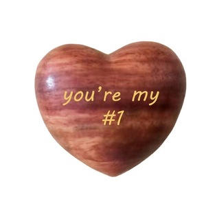 Vendita calda su misura <span class=keywords><strong>in</strong></span> <span class=keywords><strong>legno</strong></span> inciso cuori 30*30*20MM abbraccio di pietra artigianato con belle parole - Product Image 6