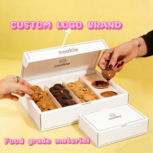 Caja para Galletas con Logotipo Personalizado, Materiales Reciclados Ecológicos, con Separadores para Salsas, Cartón de Grado Alimenticio para Empacar Dulces y Pasteles - Product Image 2