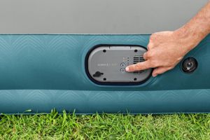 Luftmatratze Queen, wiederaufladbar, Doppelpumpe, 2,03 m x 1,52 m x 36 cm, für Schlafzimmer, 350 kg, Bestway 69078/69078E AlwayzAire <span class=keywords><strong>Fortech</strong></span> - Product Image 5