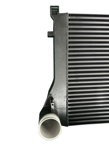 JSY Nouvel Intercooler Avant en Aluminium Amélioré pour VW Golf 7 MK7 R GTI 2.0T <span class=keywords><strong>Audi</strong></span> A3 <span class=keywords><strong>Q2</strong></span> Q3 Haute Performance Noir/Argent - Product Image 2