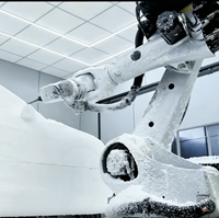 Robot industriel ultra-compact KUKA KR210 R2700-2 à 6 axes, charge utile de 210 kg, portée de 2701 mm, moteur servo-électrique, prototype automobile