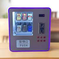 Mini Máquina Expendedora Automática de 6 Productos, Dispositivo Expendedor de Escritorio Pequeño con SDK, Servicio 24 Horas, Multi-Plug, para Hotel, Bar, KTV