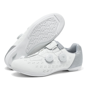 Nouvelles chaussures de cyclisme 2026 à double boucle pour hommes, semelle rigide, respirantes, sans système de blocage, pour VTT et vélo de route - Product Image 2