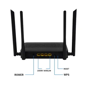 Ac1200 1.2Gbps tốc độ cao MU-MIMO onemesh AP mô hình dual-band Wifi 5 Router với 4 x 5dBi ăng ten