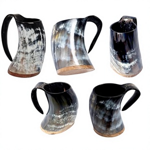 Taza de Cuerno para Beber, Diseño Artesanal, Temática de Amor, Material Orgánico, Portátil, B.S INTERNATIONAL, Uttar Pradesh - Product Image 2