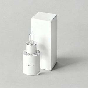 Boîtes d'emballage en carton blanc personnalisées avec logo imprimé en gros pour huiles essentielles, emballage blanc pour produits de beauté - Product Image 1