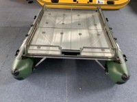Bateau pneumatique à ponton en PVC pour une personne, pêche au leurre, catamaran, mini yacht