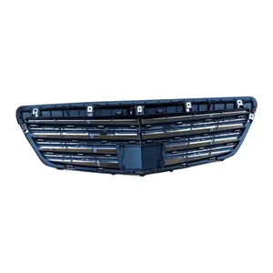 Venta caliente Auto Front Middle Grille para Mercedes Benz Clase S W221 Front Grill Glossy Black