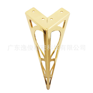 Yijun Triangular Hollow Gold <b>Table</b> <b>Leg</b> 013 Heavy Duty Modern Minimalist Furniture Accessory - Product Image 5