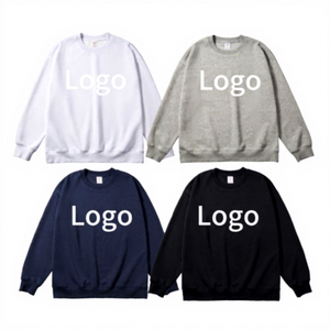 เสื้อสเวตเชิ้ตคอกลมแบบหนาสั่งทำขายส่ง สไตล์เรโทร แฟชั่น ทรงหลวม เหมาะสำหรับทั้งผู้ชายและผู้หญิง - Product Image 1