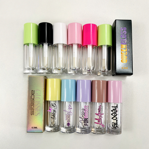 MOQ Thấp 100 Chiếc Hộp Đựng Son Môi Biểu Tượng Tùy Chỉnh Rỗng Ống Son Môi Lỏng Và Kim Cương Giả Trong Suốt - Product Image 3