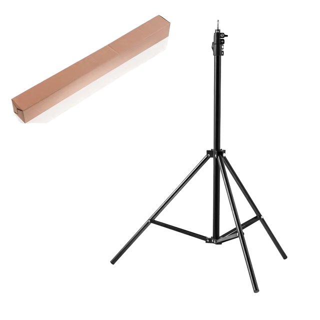 2.8 M Foldable Aluminum Professional LED Ring Light Tripod Flip Lock 10kg Load Capacity for Mobile Phone Photography Selfie