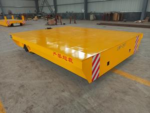 עגלת העברה נטולת מסילה המופעלת על ידי סוללה להובלת חומרי עבודה בסדנה - Product Image 5