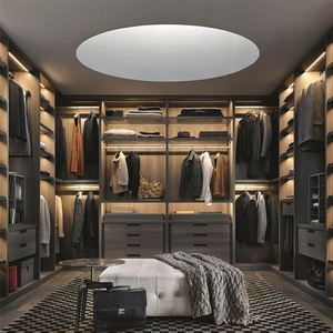 Ventes directes d'usine, armoires de style américain, de haute qualité, dressing indépendant, style ouvert - Product Image 3