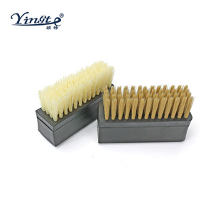 Yinste <b>Shoe</b> Brush Pig Hair <b>Soft</b> Bristles For Leather Cleaning Stain Removal - Product Image 3