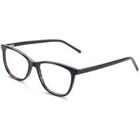 Monture de lunettes rectangulaire classique Elan Optical RD26113, prix usine, monture intégrale unisexe en acétate, lunettes optiques écologiques