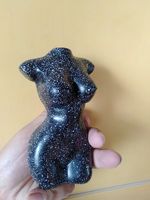Vas bunga dekorasi rumah Resin kreatif, ornamen telanjang wanita seni dekorasi badan kapal bunga