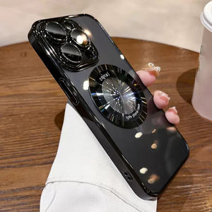 <span class=keywords><strong>IPhone</strong></span> 16 için kılıf galvanik manyetik kablosuz şarj temizle telefon kapak <span class=keywords><strong>iPhone</strong></span> için kılıf 13 14 15 16 Pro Max artı - Product Image 5