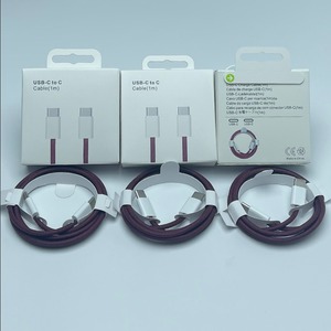 Cable de carga trenzado tipo C de alta velocidad con entrega de energía PD, cable de carga estable de 1M para iPhone 15-18, todos los dispositivos tipo C - Product Image 5