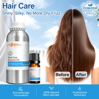 Aceite Esencial para el Cuidado del Cabello, Mezcla de Aceites Esenciales 100% Naturales para Reparación del Cabello Dañado, Tratamiento con Aceite de Argán