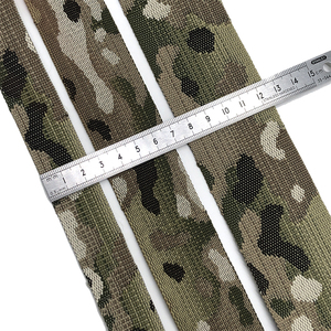 Thấp kéo dài và co rút 25mm <span class=keywords><strong>1.75</strong></span> inch <span class=keywords><strong>Nylon</strong></span> <span class=keywords><strong>Webbing</strong></span> ngụy trang Multicam in <span class=keywords><strong>Webbing</strong></span> cho đi bộ đường dài Ba lô - Product Image 5