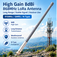 Antenne de communication omnidirectionnelle extérieure en FRP pour ADS-B 868/978/1090 MHz, compatible UAV FPV et Flight Aware
