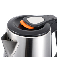 RAF 1500w ébullition rapide appareil ménager bouilloire café pas cher sans fil cruche prix théière en acier inoxydable eau bouilloires électriques