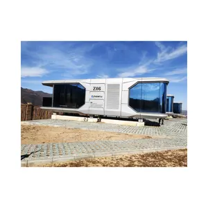 Zhentai Premium Professional Customized Modular Prefabricated homes space capsule hotel