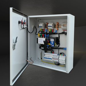 Công suất kép tự động chuyển hộp phân phối 220V/380V thời gian một pha ba pha bốn dây - Product Image 1