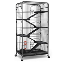 Grande cage de luxe pour hamster, cobaye, écureuil, chinchilla, grande maison