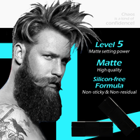 Cire Gel Coiffante Spider Fixation Maximale, Crème Fibre Texturisante Volume pour Cheveux