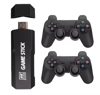 Boîte de jeu TV HD 4K X2 Plus la moins chère, stick de jeu, consoles de jeux vidéo avec contrôleurs sans fil 2,4G, 40 000 jeux GD10