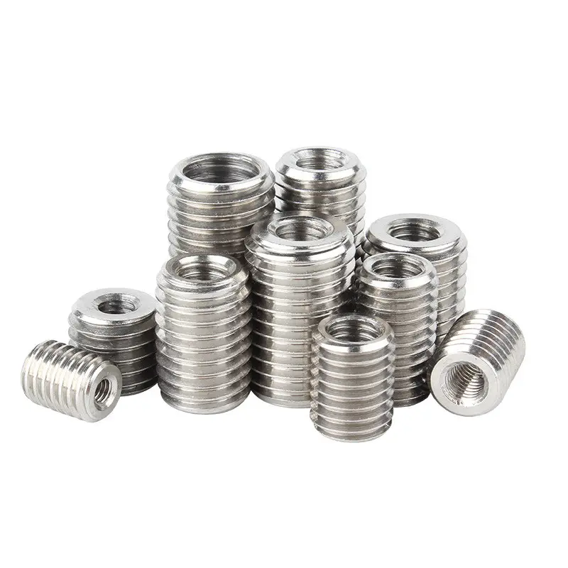 304 Stainless Steel Screw Bushing/Slotted Thread Bushing/Internal and External Nut Tapping