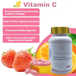 Best sale Improve Skin Moisture Natural Immune Bleaching Antioxidant Anti-aging Hyperpigmentation Vitamin C Collagen Capsule