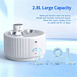 Fontaine à eau intelligente pour animaux de compagnie à circulation directe du fabricant, nettoyage détachable, distributeur d'eau et de nourriture pour chiens et chats - Product Image 5