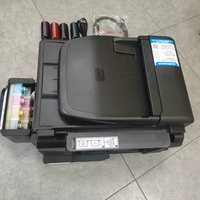 Imprimante tout-en-un 95 % neuve 565 pour imprimante jet d'encre Epson EcoTank L565 avec tête d'impression d'occasion et système d'encre continue CISS, imprimante A4 à réservoir