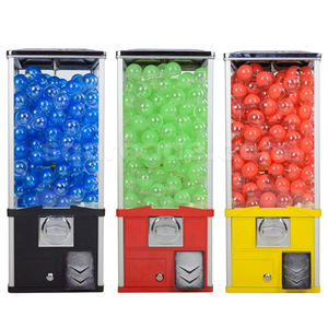 Münz betriebener elektrischer Arcade-<span class=keywords><strong>Ball</strong></span>-<span class=keywords><strong>Drop</strong></span>-Spiel automat für Kinder Gacha Gachapons Prize Locker LED-Kapsel-Spielzeug automat - Product Image 4