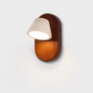 Lámpara de pared de piedra Huangdong, Led E27, control por interruptor para dormitorio, sala de estar, balcón, escalera, pasillo, iluminación - Product Image 2