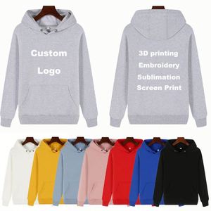 Sudadera con Capucha para Hombre de Felpa de Spandex/Poliéster, Logotipo Personalizado Bordado, Impresión 3D, Sublimación, Patrón de Dibujos Animados, Primavera, Secado Rápido - Product Image 1