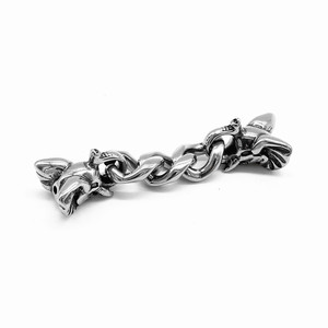 Cuentas de elefante de acero inoxidable yunique para hacer pulseras, componentes de joyería de estilo retro de forma irregular, GZY-316-126 - Product Image 5